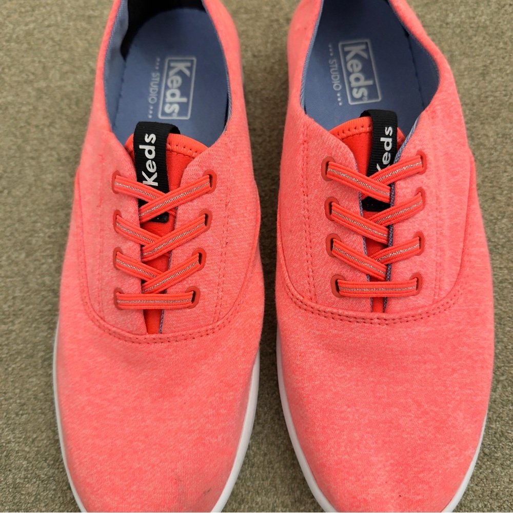 Keds Coral Canvas Lace-Up Sneakers Size 10 - Picture 5 of 10